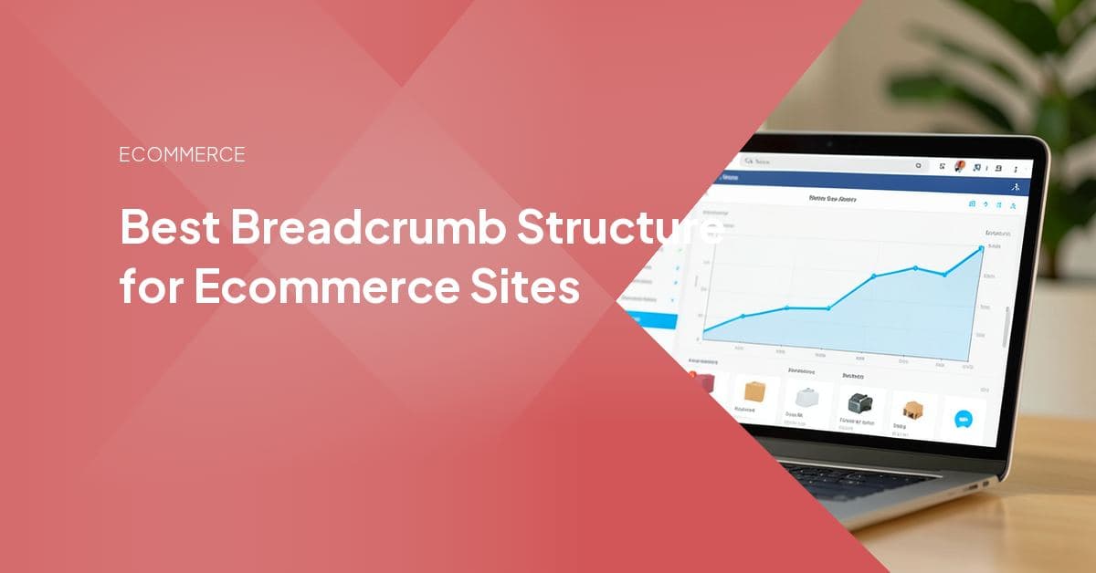 Breadcrumb navigation trail on an ecommerce product page showing the path from the homepage through category and subcategory to the product.