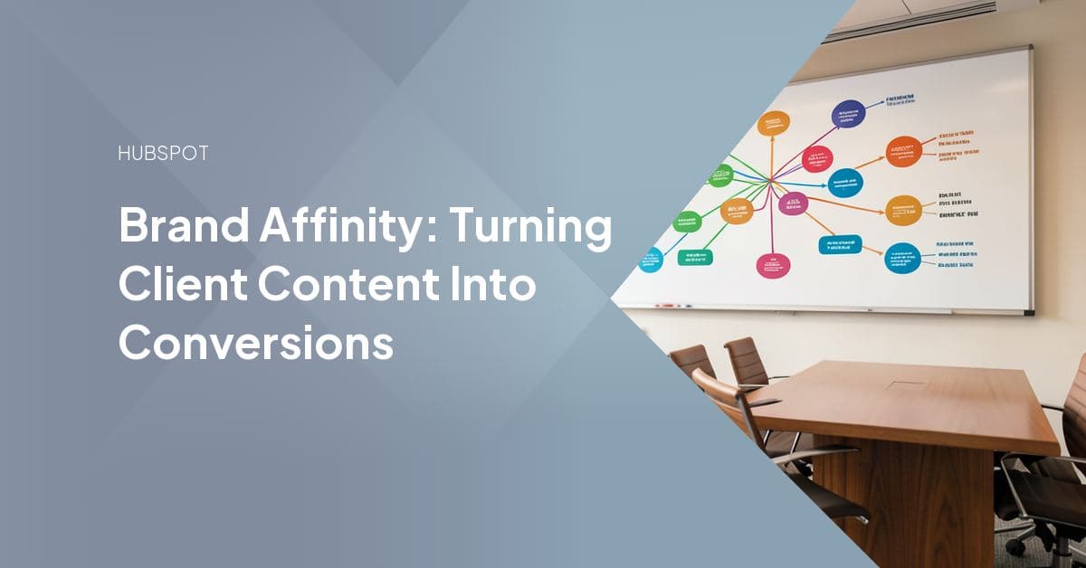 A reader engaging with a brand's educational content on a laptop, representing the trust-building path from content to conversion that defines brand affinity.