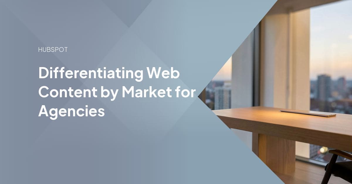 A single website build branching into localized regional variants, representing domain architecture, Smart Content personalization, and market-specific SEO.
