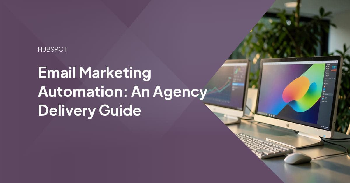 An agency email production pod building segmented, white-label campaigns and deliverability checks for client accounts