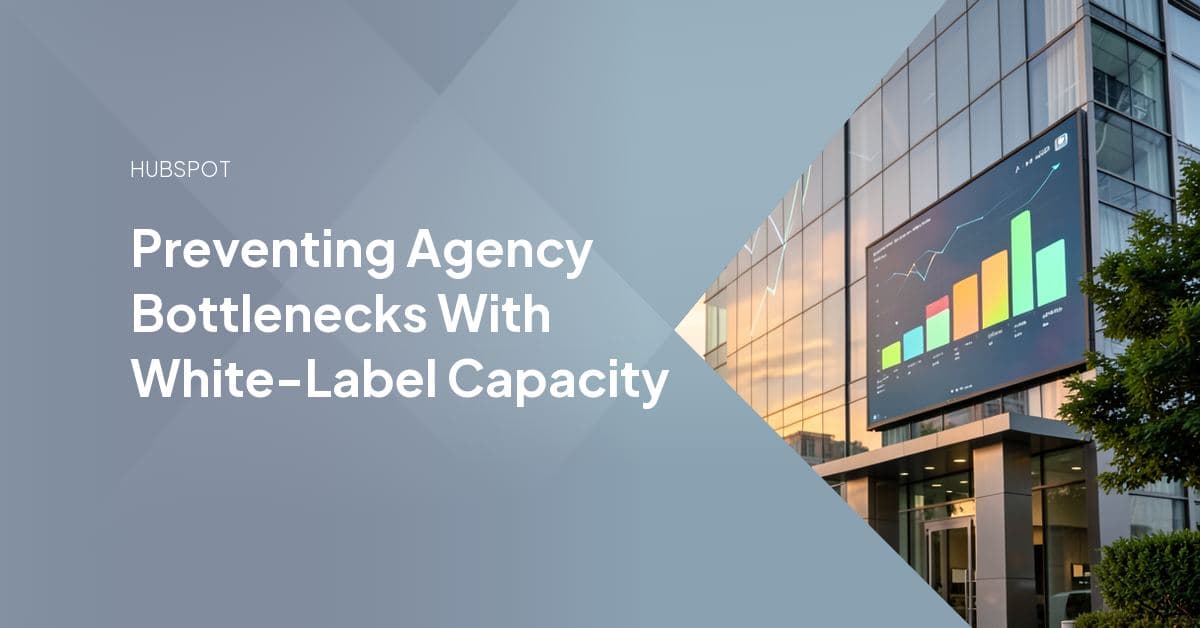 Agency team lead reviewing a capacity board with client work sorted into tiers, escalation flags, and a white-label bench queue