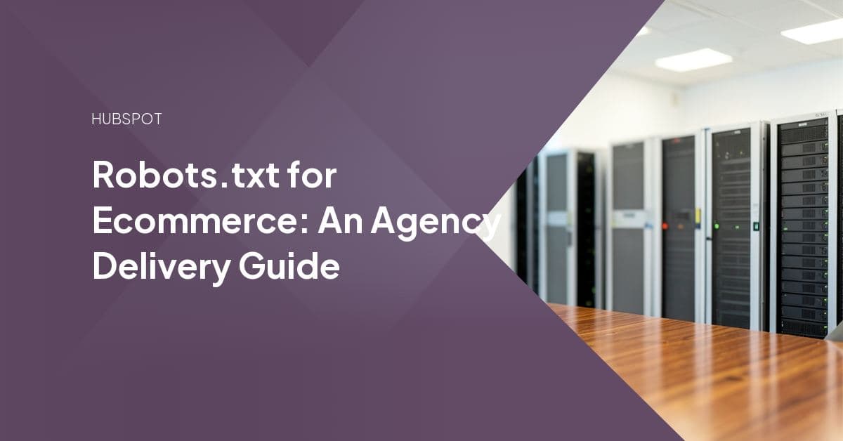 A robots.txt file open in a code editor with Disallow rules blocking an ecommerce site's cart, checkout, account, and search-parameter paths