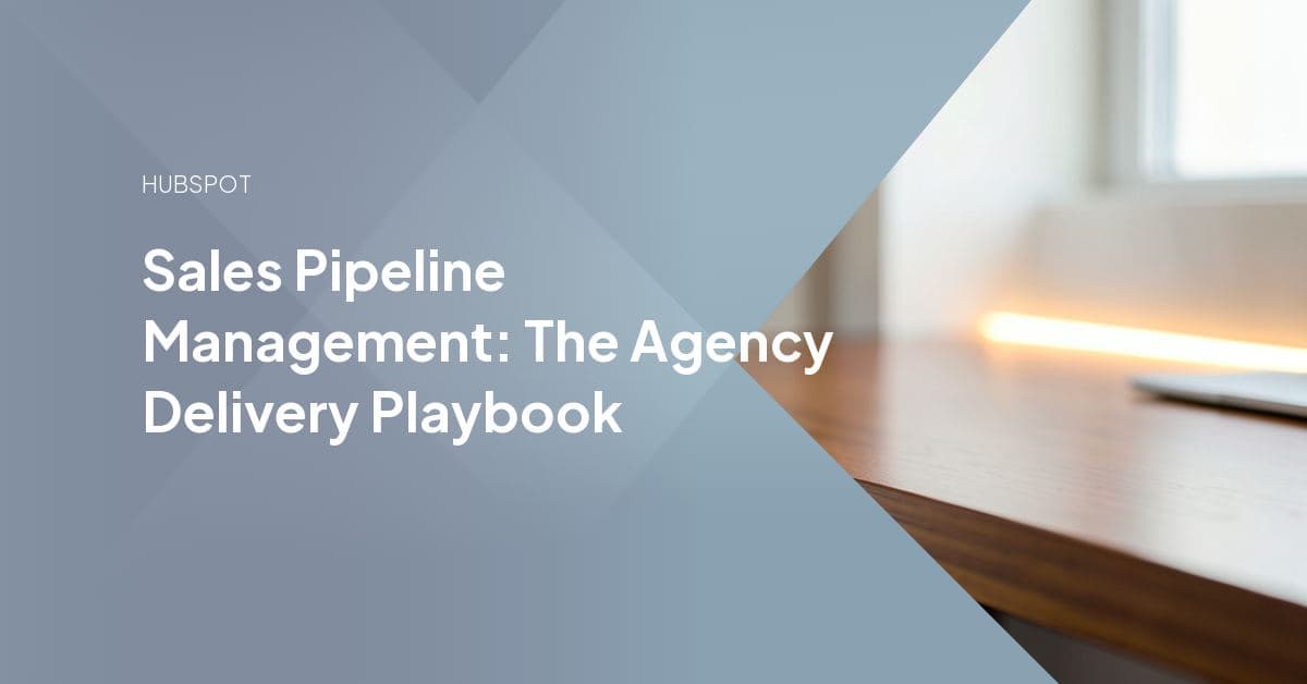 A sales funnel diagram narrowing through stages from new lead to closed deal, illustrating a restructured HubSpot pipeline.