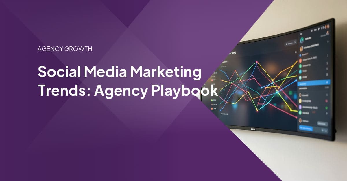 A social content calendar and analytics dashboard showing short-form video, influencer, and social-commerce metrics tracked across client accounts.