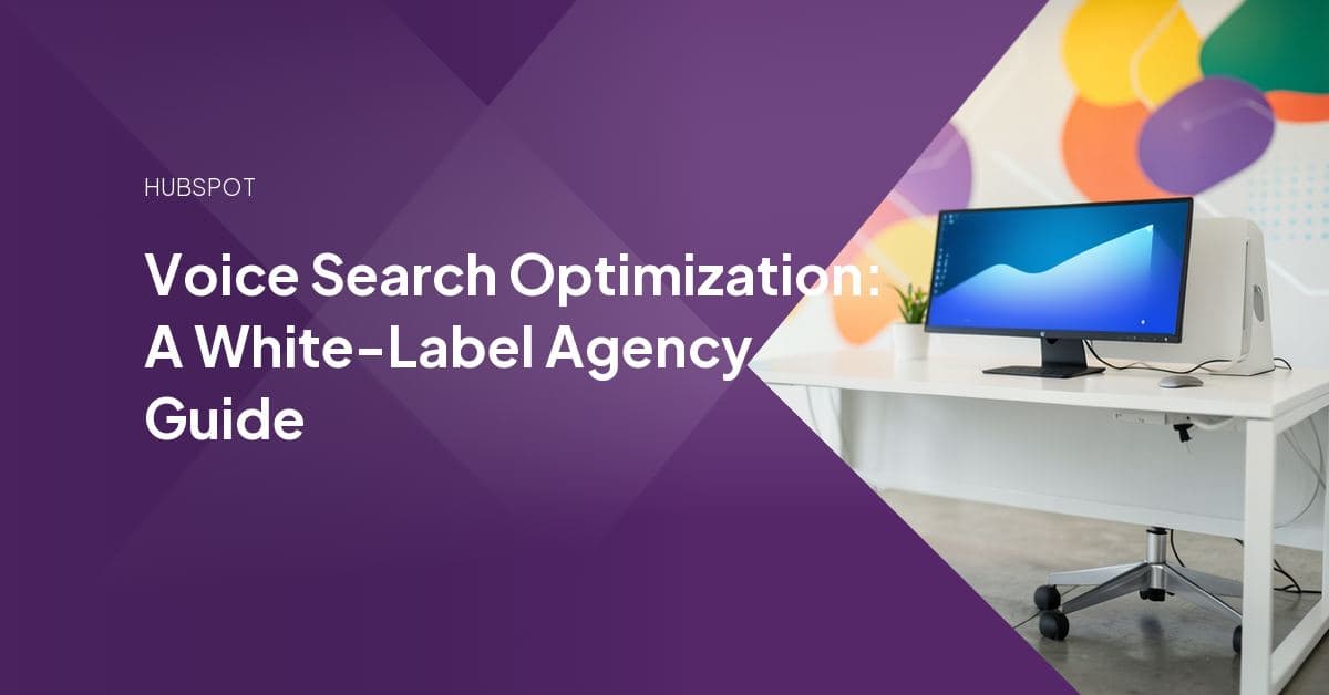 An agency team reviewing a voice-search and AI-answer audit on a laptop, comparing a client's content against spoken search results