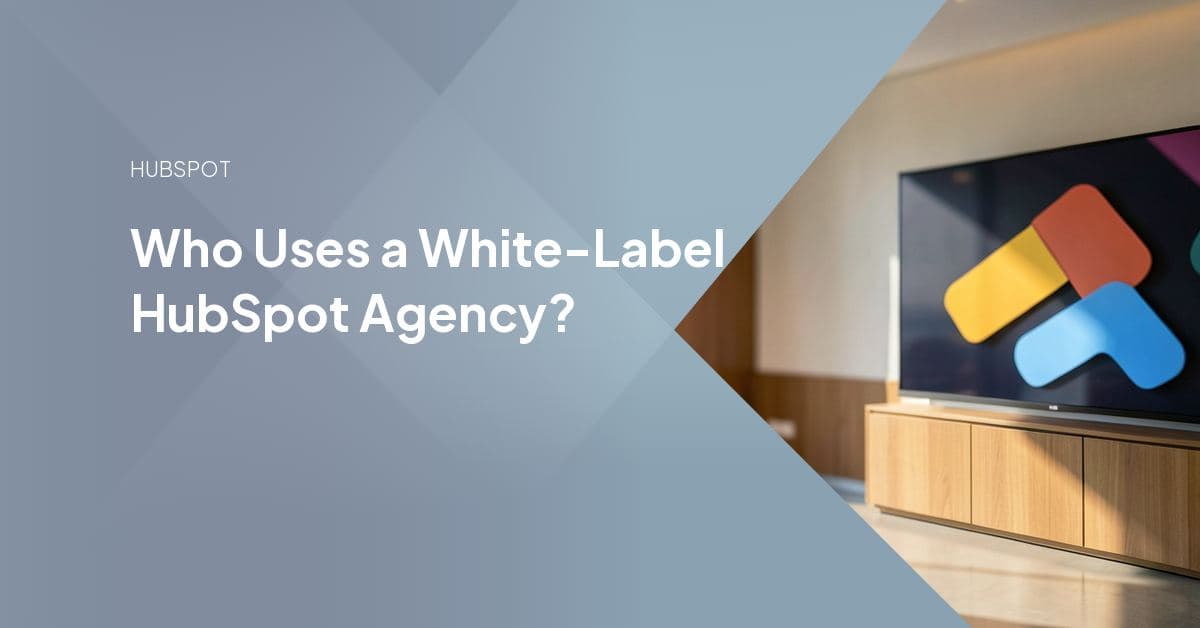 An agency team mapping out which client projects to hand to a white-label HubSpot partner versus deliver in-house