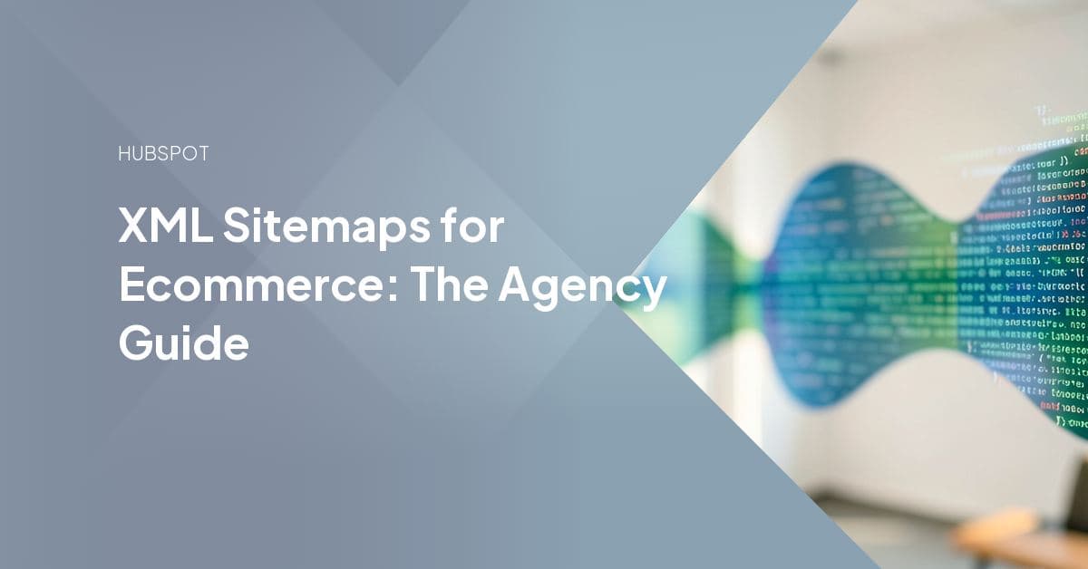 A product catalog structure feeding into an XML sitemap file that search crawlers and AI shopping agents read to discover ecommerce pages.
